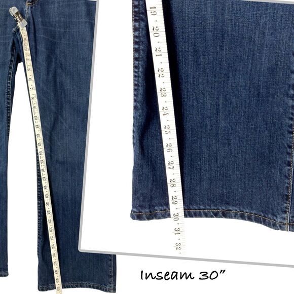 Wrangler Denim Jeans Shiloh Ultimate Riding Bootcut Women 11/12x30 36W Dark Wash - Picture 8 of 13